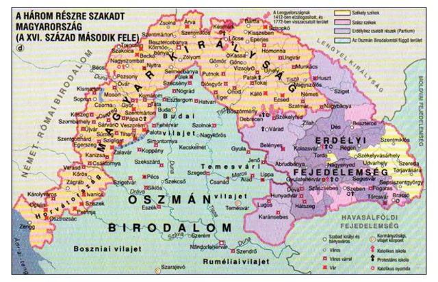 Három részre szakad az ország