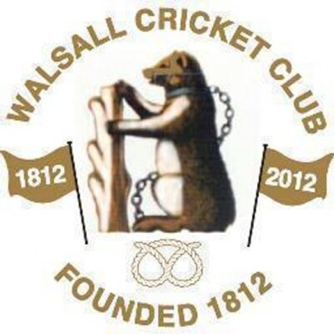 Began playing cricket for Walsall Cricket Club