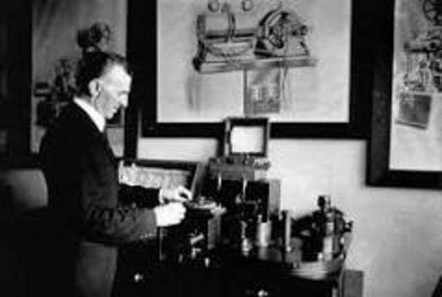 First radio invented