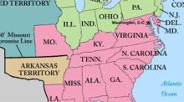 1821 Missouri Compromise