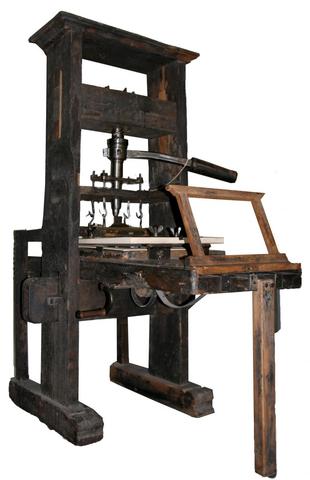 Johannes Gutenberg invented Movable Printing