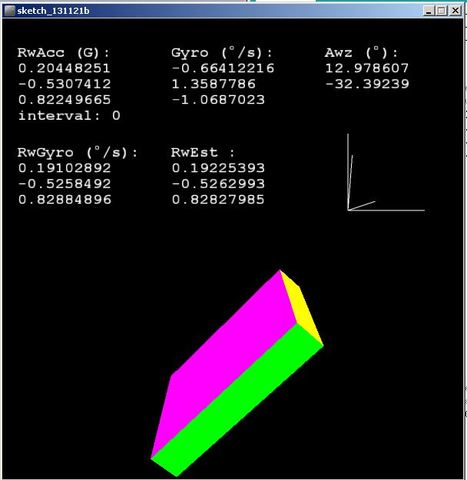 Acelerómetro en 3 ejes