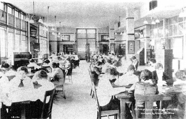 Accelerated school library growth