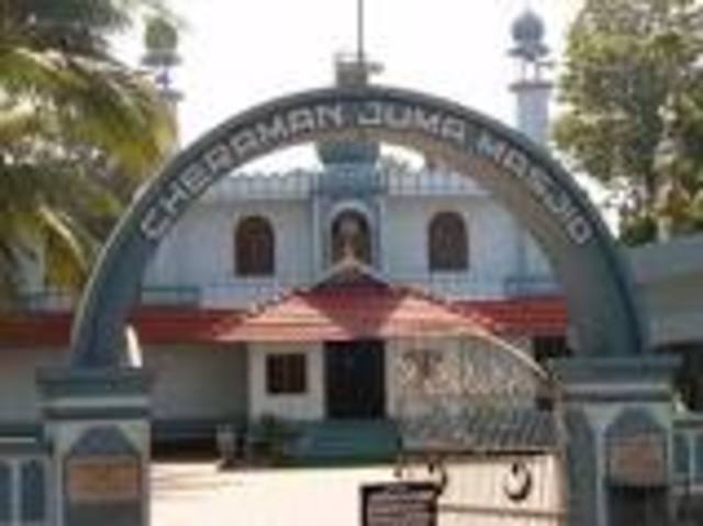 The Cheraman Juma Masjid was built