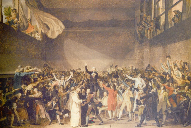Tennis Court Oath Declared