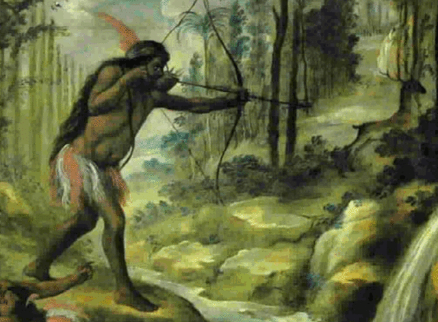 Arco y flechas (30.000 a.C.)