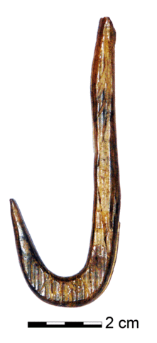 Anzuelo (Escandinavia. 3.000 a.C.)