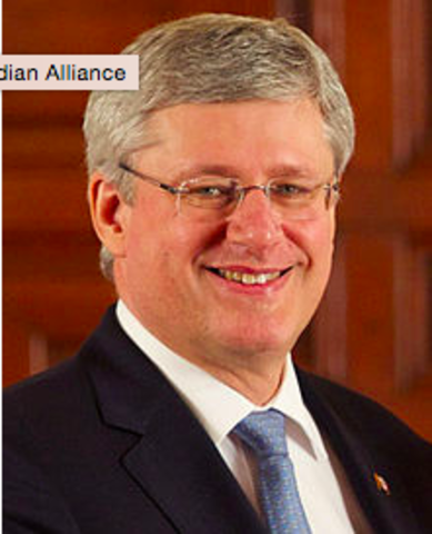 Stephen Harper is Elected
