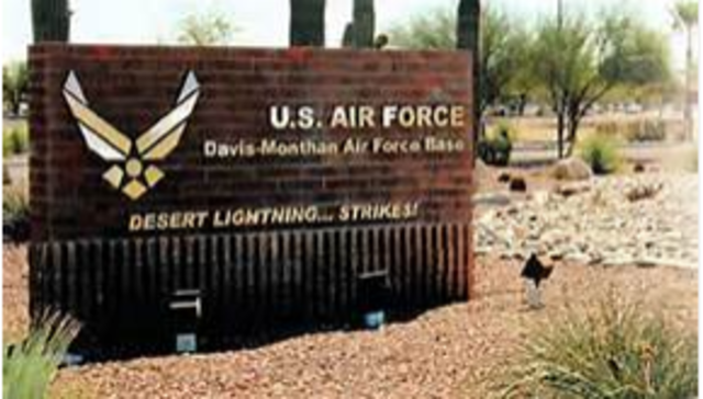 Stationed at Davis-Monthan AFB