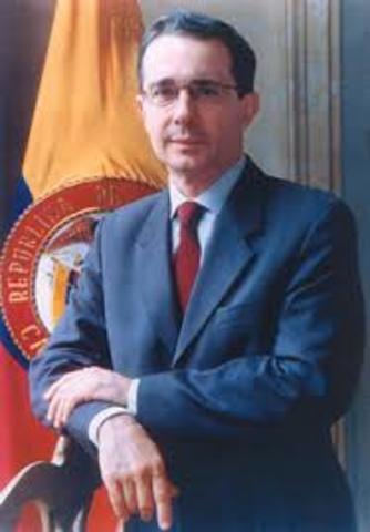 Reelección de Uribe Velez.