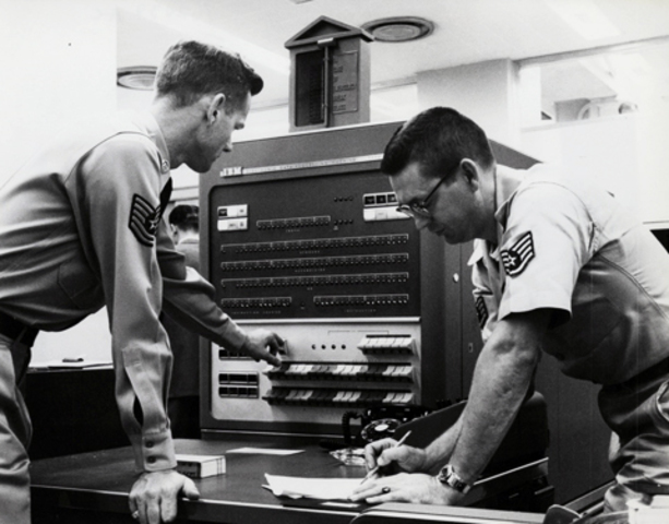 IBM 650 magnetic drum calculator introduced