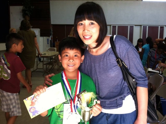 Won my first spelling bee