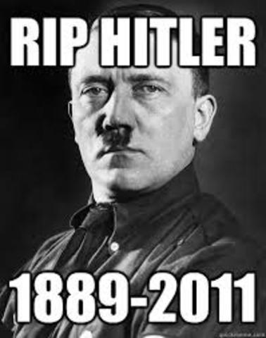 Suicidio de Adolf Hitler