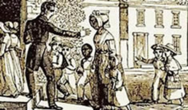 The first legal case concerning integration and Sarah Roberts