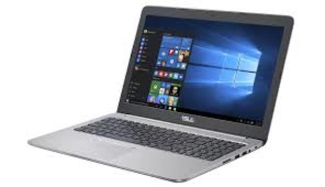 El uso de mi primer portátil