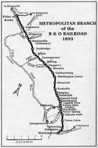 Railroads set up standard time zones