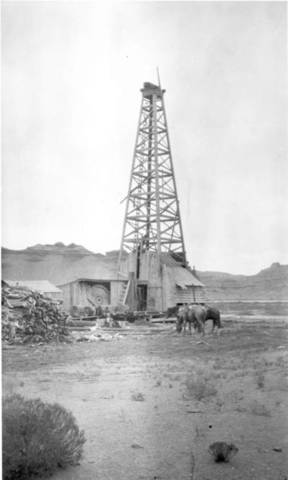 First oil well is drilled, Pennsylvania