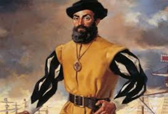 Magellan Starts His "Around the World Trip"