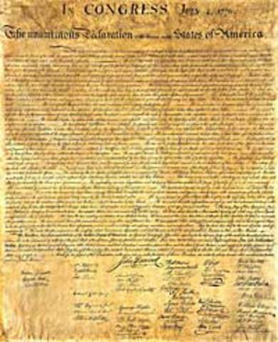 Declaration of independence