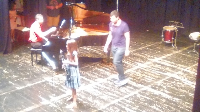 MI PRIMERA ACTUACIÓN DE CLARINETE.