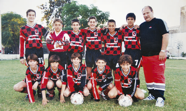 Comienzos en el fútbol