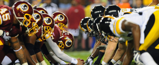 Redskin against Pittsburgh Steelers.