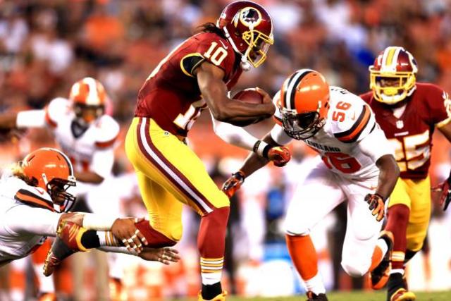 Redskin against Browns.