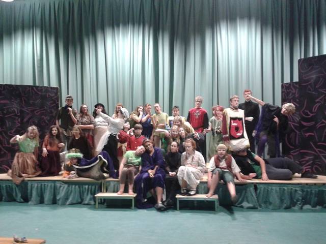 Had our first school play