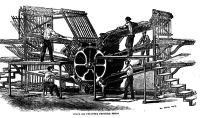 Rotary Printing Press (printmaking)