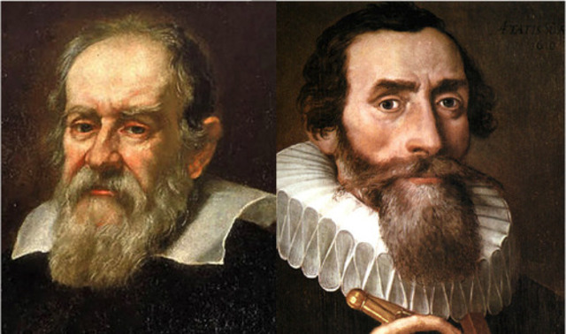 Johannes Kelper and Galileo Galilei
