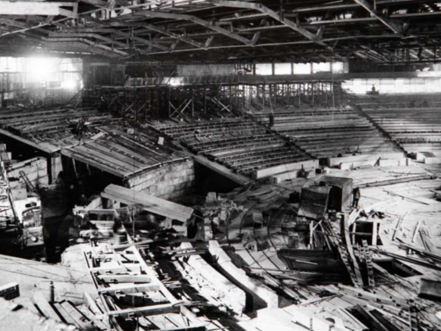 Linnahalli saali ehitus