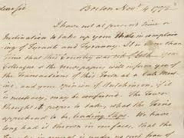 Committee of Correspondence