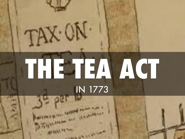 Tea Act