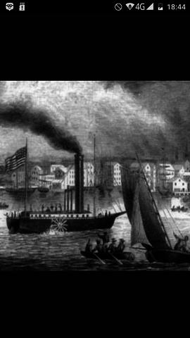 Invención del barco de vapor