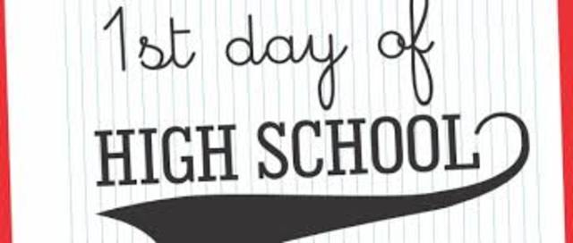 First Day of High School
