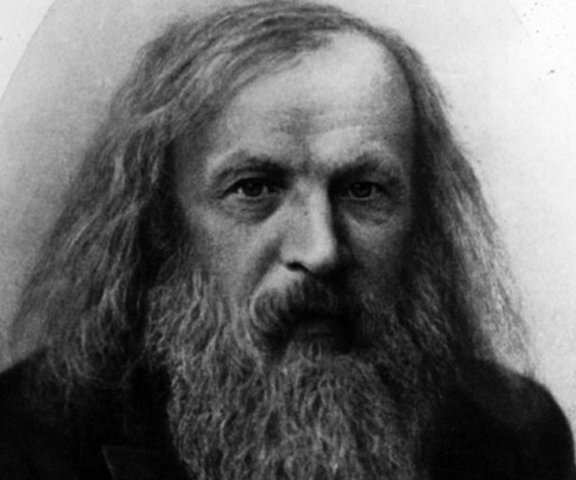 Dmitri Mendeleev was born