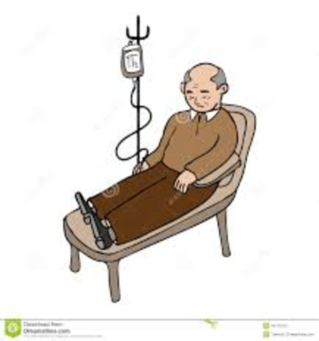 My grandfather passed away