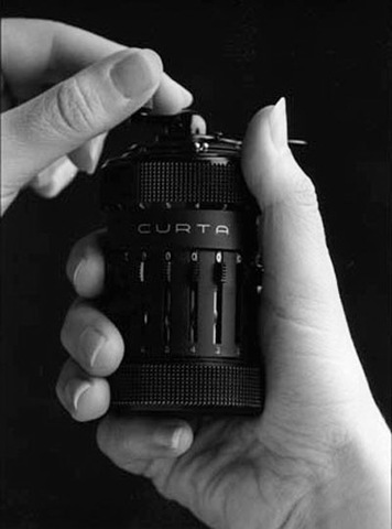 Curt Heztark Designs Curta Calculator