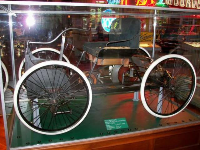 Henery Ford created the first ford vehicle in 1896.