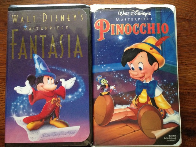 Pinocchio and Fantasia