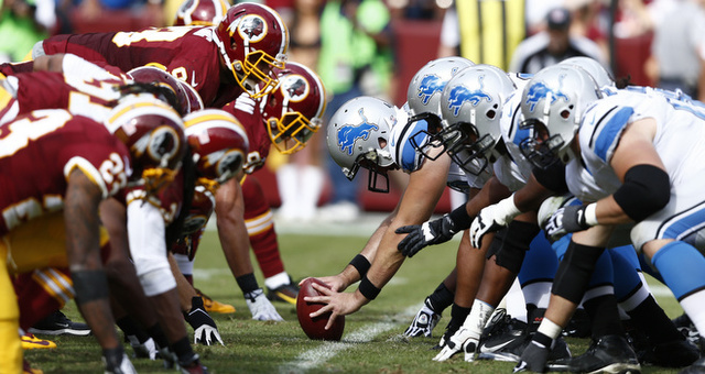 Redskin against Detroit Loins