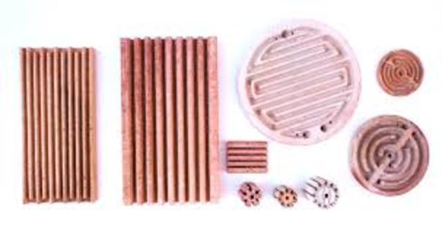 producción de aislantes eléctricos y materiales refractarios.