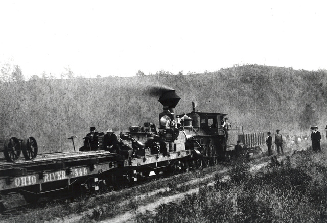 1st Railroad to transport both people and freight
