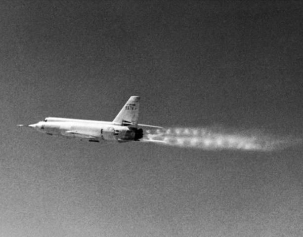 Mach 2 first flight