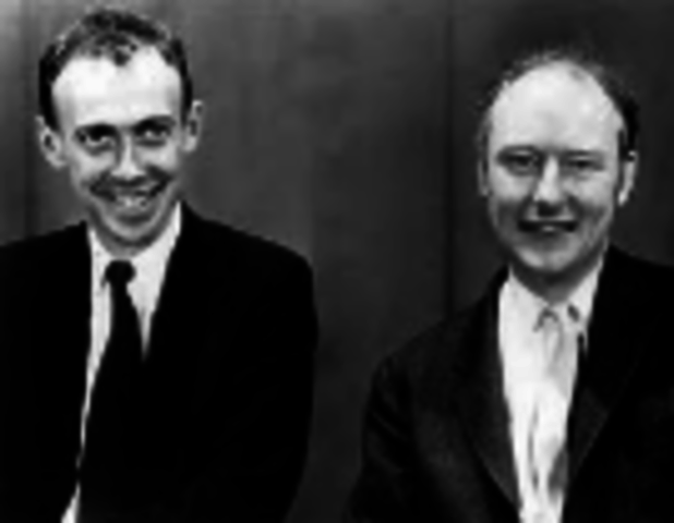 James Watson y Francis Crick