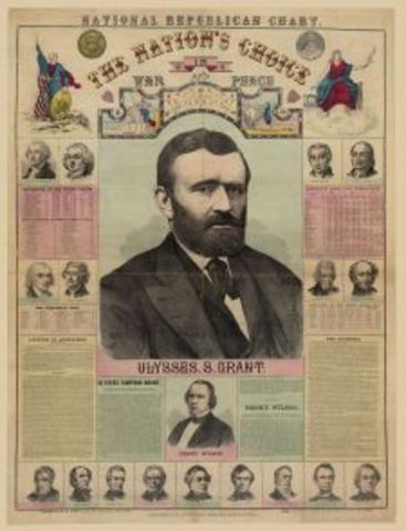 Ulysses S. Grant elected president