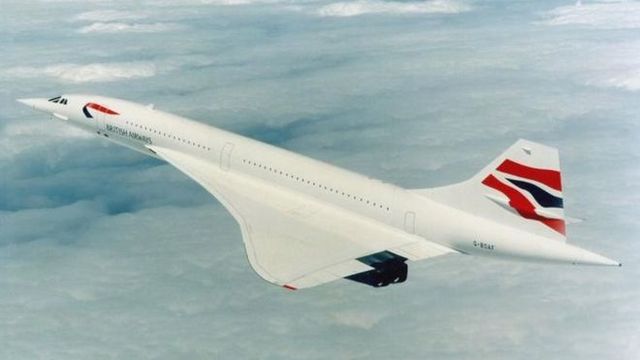 Concorde took flight