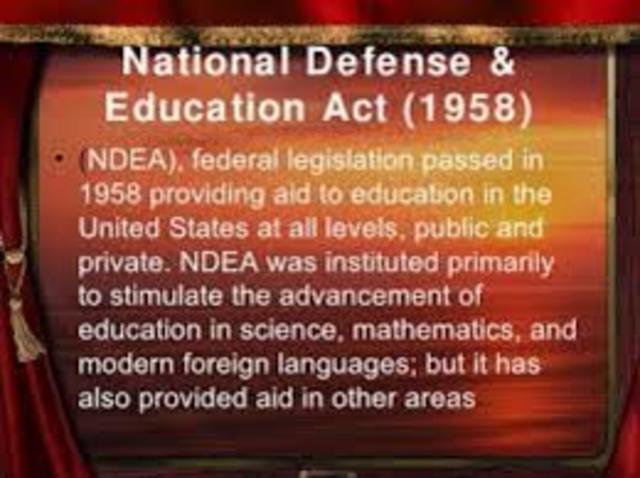 Sputnik and NDEA (1957-58)