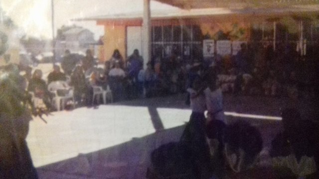 Bailable en el kinder.