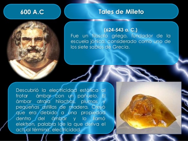 DESUBRIMEINTO DE LA ELECTRICIDAD